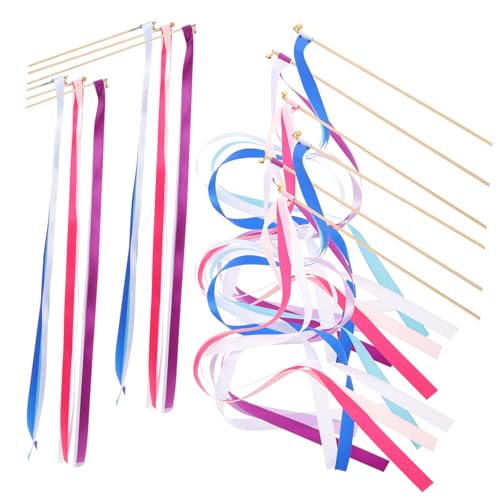JOINPAYA Feier Streamer Zauberstäbe 30pcs Fee Zauberstäbe Mit Glocken Hochzeit Party Favors Stick von JOINPAYA