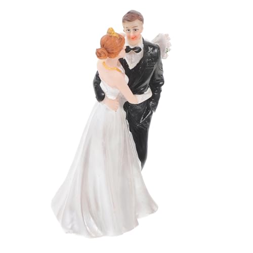 JOINPAYA Kompakte Braut Bräutigam Figur Tisch Kuchen Multi-funktion Paar Puppe Elegante JOINPAYA Kompakte Braut Bräutigam Figur Tisch Kuchen Multi-funktion Paar Puppe Elegante von JOINPAYA