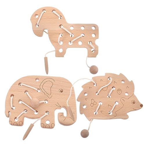 JOINPAYA Holz Lernspielzeug für Kleinkinder Abgerundete Kanten Sicheres Tier Fädelspielzeug Feinmotorik Hand Auge Koordination und Kognitiven Entwicklung Langlebig und Wiederverwendbar JOINPAYA Holz Lernspielzeug für Kleinkinder Abgerundete Kanten Sicheres Tier Fädelspielzeug Feinmotorik Hand Auge Koordination und Kognitiven Entwicklung Langlebig und Wiederverwendbar von JOINPAYA