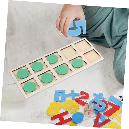 JOINPAYA Holz Mathematik Lernspielzeug Pädagogisches Zählspiel für Robustes Subtraktionszählspiel aus Holz Fördert Logisches und Hand Auge Koordination für Vorschule und Frühe Zahlenbildung JOINPAYA Holz Mathematik Lernspielzeug Pädagogisches Zählspiel für Robustes Subtraktionszählspiel aus Holz Fördert Logisches und Hand Auge Koordination für Vorschule und Frühe Zahlenbildung von JOINPAYA