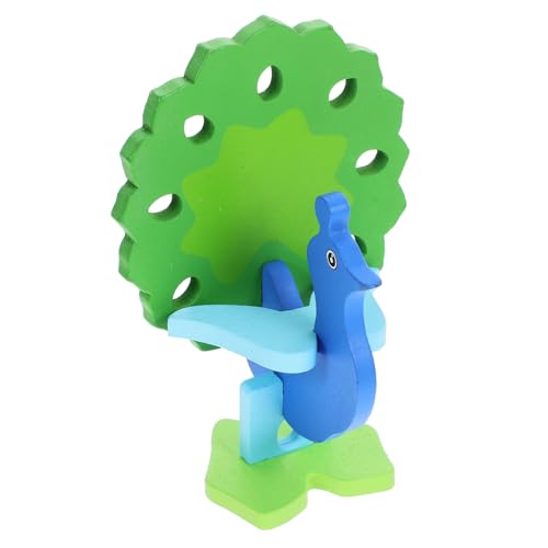 JOINPAYA Holz Puzzle Tiermodell Montessori Lernspielzeug Sichere Glatte Kanten Pädagogisch Fördernd Hand Auge Koordination und Kreativität für Jungen Mädchen von JOINPAYA