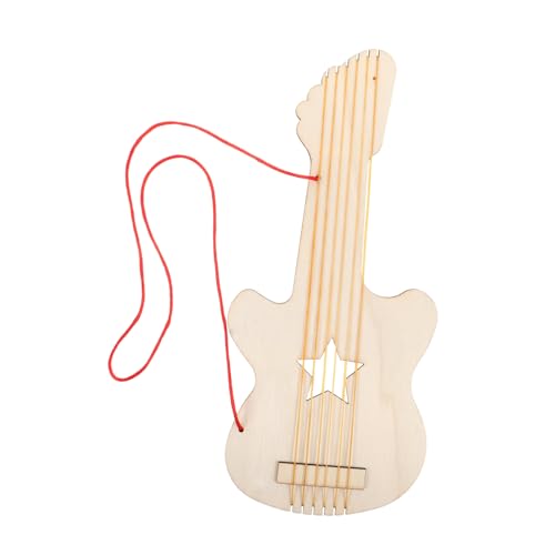 JOINPAYA Holz-bastelset Für Gitarre Zum Selbermachen, Unlackiertes Holzgitarrenspielzeug, Zum Malen, Selberbasteln, Kunst, Geburtstagsklassenparty, Musik-Mottoparty JOINPAYA Holz-bastelset Für Gitarre Zum Selbermachen, Unlackiertes Holzgitarrenspielzeug, Zum Malen, Selberbasteln, Kunst, Geburtstagsklassenparty, Musik-Mottoparty von JOINPAYA