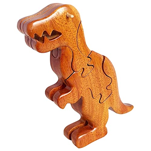 JOINPAYA Holzpuzzle Bildungsspielzeug Cartoon Dinosaurierspielzeug Dinosaurier Zusammenbauen Dinosaurierspielzeug Zusammenbauen Dinosaurier-spleißspielzeug Aus Holz Hölzern Brown JOINPAYA Holzpuzzle Bildungsspielzeug Cartoon Dinosaurierspielzeug Dinosaurier Zusammenbauen Dinosaurierspielzeug Zusammenbauen Dinosaurier-spleißspielzeug Aus Holz Hölzern Brown von JOINPAYA