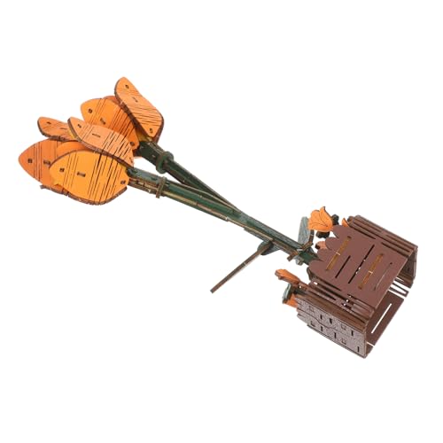 JOINPAYA Holzpuzzle Blumenstrauß Tulpen Bausatz Aus Holz Tulpen Puzzle 3D Puzzle Aus Holzblumentopf Kreativer Modellbausatz Pflanzenthema Modellbausatz von JOINPAYA