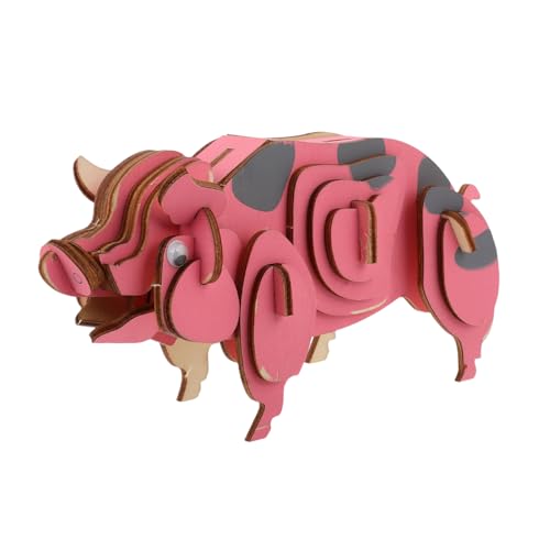 JOINPAYA Holzpuzzle Puzzles Welpen Holzbausätze Für Holzbausätze Holztiermodelle Holztierpuzzle Tiermodellpuzzle Holzschreibtischpuzzle Holzhandwerkspuzzle Rosa JOINPAYA Holzpuzzle Puzzles Welpen Holzbausätze Für Holzbausätze Holztiermodelle Holztierpuzzle Tiermodellpuzzle Holzschreibtischpuzzle Holzhandwerkspuzzle Rosa von JOINPAYA