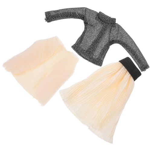 JOINPAYA Hübsches Puppenmantel- Und Rock-Set 1 Puppenkostüm-Set Für Jungen Und Mädchen Zartes Kleid Für 27 – 29 cm Große Puppen JOINPAYA Hübsches Puppenmantel- Und Rock-Set 1 Puppenkostüm-Set Für Jungen Und Mädchen Zartes Kleid Für 27 – 29 cm Große Puppen von JOINPAYA