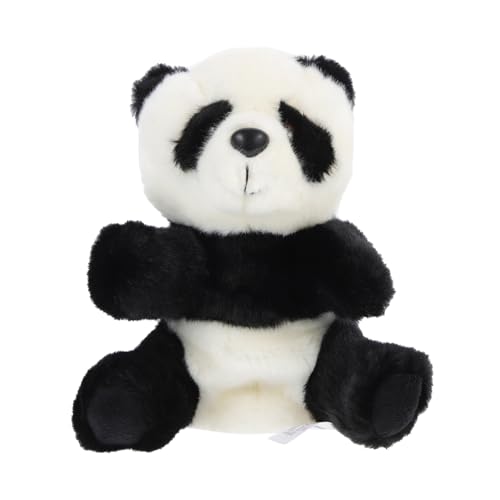 JOINPAYA Interaktive Panda Handpuppe für Niedliches Plüschtier Motorische Handliches Rollenspiel Weiches Material für Frühe Bildung und Kommunikation von JOINPAYA