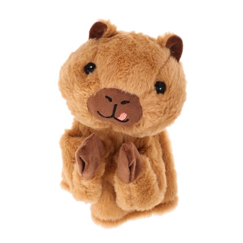 JOINPAYA Interaktives Katzenspielzeug plüschtier Handpuppen Interaktives Puppenspiel Stofftier Handpuppe Marionette tierische Handpuppe Abs Light Brown von JOINPAYA