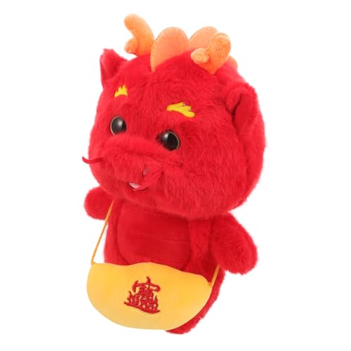 JOINPAYA Jahr des Drachen-Plüschspielzeugs Maskottchen-Drachenpuppe kleine Drachenpuppe Drachenplüsch Drachen-Sternzeichen- Chinesisches Neujahrsdrache-Plüschtier Plüschdrache Tuch JOINPAYA Jahr des Drachen-Plüschspielzeugs Maskottchen-Drachenpuppe kleine Drachenpuppe Drachenplüsch Drachen-Sternzeichen- Chinesisches Neujahrsdrache-Plüschtier Plüschdrache Tuch von JOINPAYA