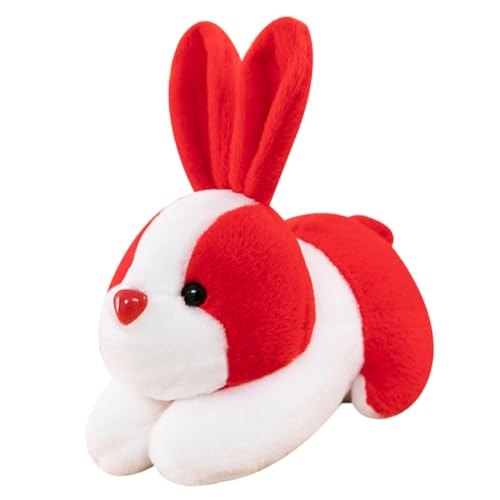 JOINPAYA Jahr des Kaninchens Puppe Mini Plüschtiere Das Tier Kinderspielzeug Mini Kuscheltiere Für Hasenpuppe Plüschkaninchenpuppe Tierpuppe Plüschhasenspielzeug von JOINPAYA