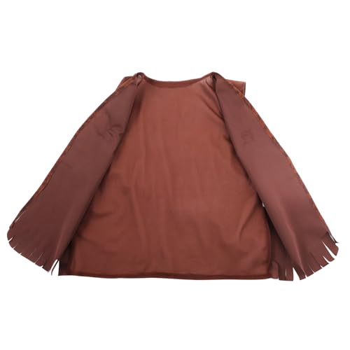 JOINPAYA Jeansjacke Kinderkleider kinderkleidung Costume Kleidung für Kinder Western-Kostümzubehör westliche Babykleidung Kinderkommode Partyweste Coole Weste für Kinder Gestrick Brown JOINPAYA Jeansjacke Kinderkleider kinderkleidung Costume Kleidung für Kinder Western-Kostümzubehör westliche Babykleidung Kinderkommode Partyweste Coole Weste für Kinder Gestrick Brown von JOINPAYA