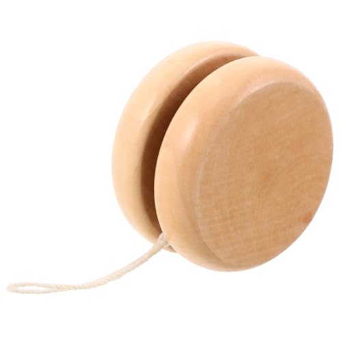 JOINPAYA Jo-jo- Professionelles Holz- Klassenzimmerzubehör Neuheit Toys Kleines - Yoyo-Profi Anfänger Jo Jos Anfänger-yoyo Yo Yo Light Brown Hölzern von JOINPAYA