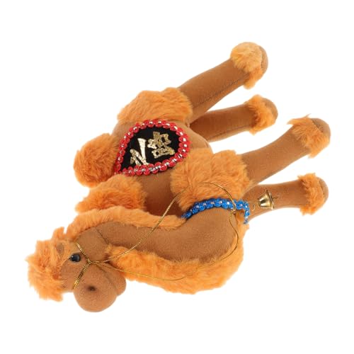 JOINPAYA Kamelspielzeug Kuscheltiere Masse ausgestopftes Kamel gefülltes Kamel plüschtier Kamel-Kuscheltiere Stoff Light Brown von JOINPAYA