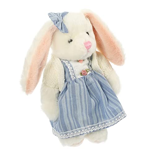 JOINPAYA Kaninchen Plüschtier Kuscheltier für Kuschelhase für Plush adventsgeschenke Kuscheltier Plüsch Plüschtiere PP Baumwolle Sky-Blue JOINPAYA Kaninchen Plüschtier Kuscheltier für Kuschelhase für Plush adventsgeschenke Kuscheltier Plüsch Plüschtiere PP Baumwolle Sky-Blue von JOINPAYA