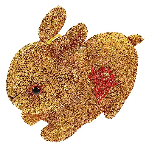 JOINPAYA Dekorativer Glücks-hase Plüsch-Junge Mädchen-Spielzeug Für Jahr des Hasen Niedlicher Doll Für Feste Und Besondere Anlässe Als von JOINPAYA