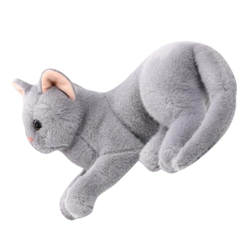 JOINPAYA Plüsch Gefüllte Katze Spielzeug Realistische Cartoon Kätzchen Entzückende Plüsch Tier Spielzeug Für von JOINPAYA