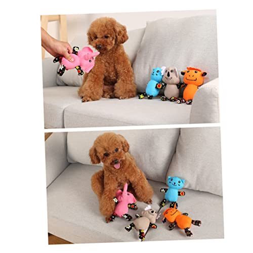 JOINPAYA Haustier-Spielzeug Hundekauspielzeug Mit Sound Orangefarbenes Kalb Robustes Pädagogisches Hundespielzeug JOINPAYA Haustier-Spielzeug Hundekauspielzeug Mit Sound Orangefarbenes Kalb Robustes Pädagogisches Hundespielzeug von JOINPAYA