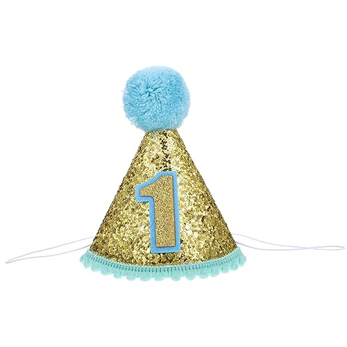 JOINPAYA Eleganter Party-kegelhut Baby-geburtstagshut Wiederverwendbarer Stoffhut Für Jungen Und Mädchen JOINPAYA Eleganter Party-kegelhut Baby-geburtstagshut Wiederverwendbarer Stoffhut Für Jungen Und Mädchen von JOINPAYA