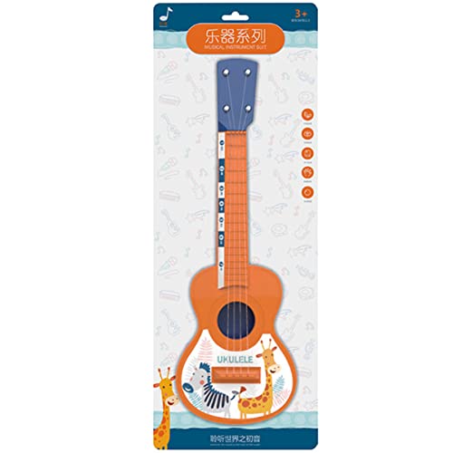 JOINPAYA Realistisches Gitarrenspielzeug Für Kinder Simulation Einer Ukulele Werkzeug Für Die Früherziehung Sicheres Material Für Junge Musiker Zufällige Farbe von JOINPAYA