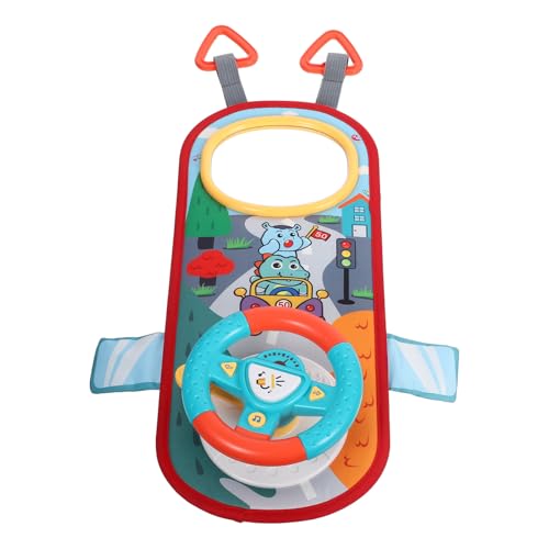 JOINPAYA Kinderlenkrad: Baby-Fahrspielzeug für Kinderwagen – Realistisches Lenkrad mit frühkindlichen Lernfunktionen von JOINPAYA