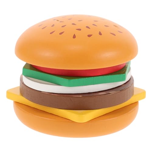 JOINPAYA Kinderspielhaus Burger Holz Küchenspielzeug Küchengeräte für Kleinkinder interessantes Kinderspielzeug hölzern JOINPAYA Kinderspielhaus Burger Holz Küchenspielzeug Küchengeräte für Kleinkinder interessantes Kinderspielzeug hölzern von JOINPAYA