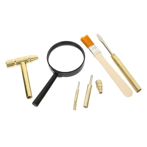 JOINPAYA Kinderspielzeug Ausgrabungsset Teilig mit Metallhammer Meißel Pinsel und Lupe Ergonomisch Sicher aus Abs Holz und Metall Fördert Feinmotorik und Spielerisches Lernen JOINPAYA Kinderspielzeug Ausgrabungsset Teilig mit Metallhammer Meißel Pinsel und Lupe Ergonomisch Sicher aus Abs Holz und Metall Fördert Feinmotorik und Spielerisches Lernen von JOINPAYA