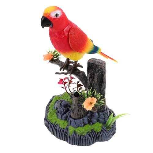 JOINPAYA Kinderspielzeug künstliches Vogelspielzeug interaktives Vogelkind süßer Singvogel für interaktives Spielzeugvögel zwitschernder Vogel Plastik rot JOINPAYA Kinderspielzeug künstliches Vogelspielzeug interaktives Vogelkind süßer Singvogel für interaktives Spielzeugvögel zwitschernder Vogel Plastik rot von JOINPAYA