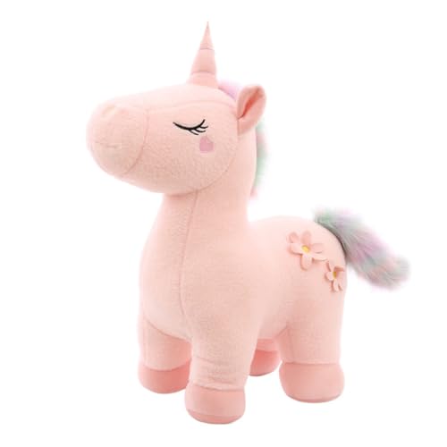 JOINPAYA Kissen Aus Baumwolle Einhorn-Puppen-wurfskissen Kissen Werfen Plüschkissen Plüschtier Puppengeschenk Rosa JOINPAYA Kissen Aus Baumwolle Einhorn-Puppen-wurfskissen Kissen Werfen Plüschkissen Plüschtier Puppengeschenk Rosa von JOINPAYA