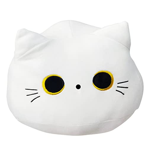 JOINPAYA Kissen Kindergeburtstagsgeschenk Gefüllte Katzenpuppe Gefülltes Puppenspielzeug Katzenförmige Puppe Desktop Katzenpuppe Schlafzimmerspielzeugdekoration Pelziges Katzenspielzeug von JOINPAYA