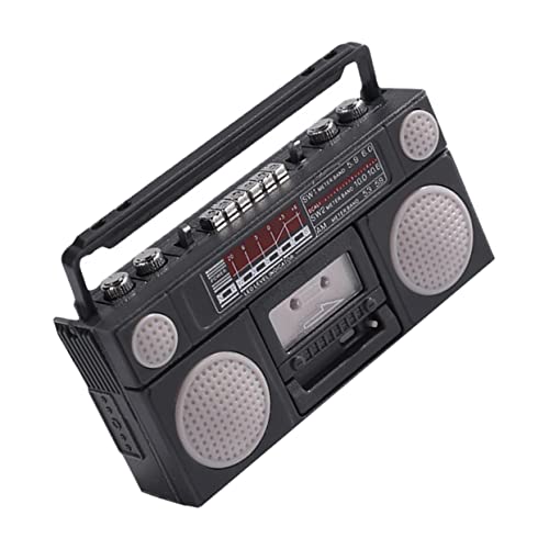 JOINPAYA Miniatur Radio Modell Für Puppenhaus Dekoration Retro Simuliertes Radio Für Wohnzimmer Und Bar Handgemachte Deko Für Kreative Landschaften von JOINPAYA
