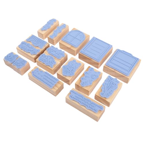 JOINPAYA Kleine Holzstempel Romantische DIY Scrapbook Stempel Für Kreative Bastelprojekte Mit Verschiedenen Motiven Für Karten Und Party Dekorationen JOINPAYA Kleine Holzstempel Romantische DIY Scrapbook Stempel Für Kreative Bastelprojekte Mit Verschiedenen Motiven Für Karten Und Party Dekorationen von JOINPAYA