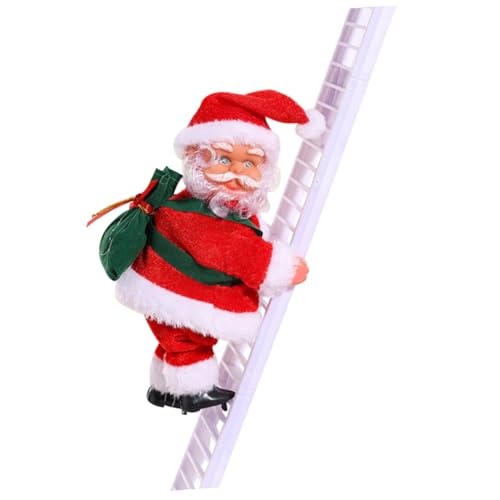 JOINPAYA Kletternder Weihnachtsmann Leiter Mit Musik Elektrische Weihnachtsmann Für Entzückende Puppenverzierungen Festliche Dekoration Für Weihnachten Hängend Für Tür JOINPAYA Kletternder Weihnachtsmann Leiter Mit Musik Elektrische Weihnachtsmann Für Entzückende Puppenverzierungen Festliche Dekoration Für Weihnachten Hängend Für Tür von JOINPAYA