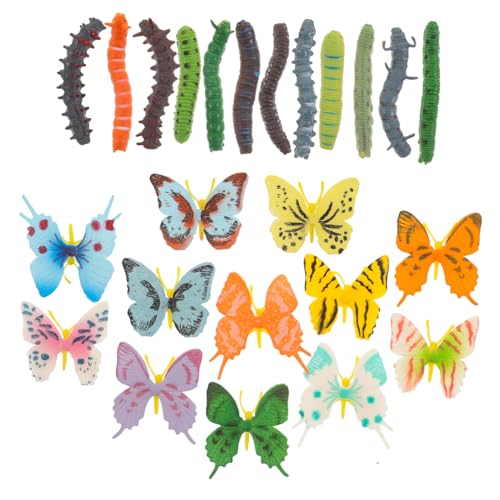 JOINPAYA Kognitives Für Die Frühe Bildung Kognitive Insektenspielzeug Tierfiguren Spielset Tierfiguren Für Kleinkinder Insektenbabyspielzeug Kindertierspielzeug Plastik von JOINPAYA