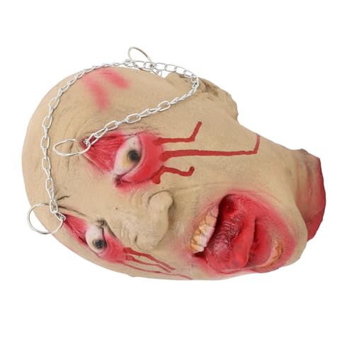 JOINPAYA Kopf Anhänger Mörder Spukhaus Requisiten Halloween- Stütze Zombie Halloween Horror Halloween grusel Halloween Masken Halloween-Maske Kopf Zubehör gebrochene Körperteile Metall JOINPAYA Kopf Anhänger Mörder Spukhaus Requisiten Halloween- Stütze Zombie Halloween Horror Halloween grusel Halloween Masken Halloween-Maske Kopf Zubehör gebrochene Körperteile Metall von JOINPAYA