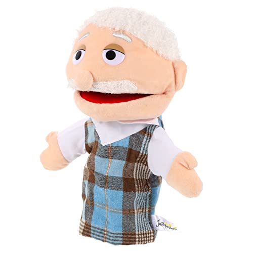JOINPAYA Interaktive Handpuppe Aus üsch Realistische Handspielzeug Figur Für Pädagogisches Dekorationsspielzeug Für Geschichtenerzählen Opa JOINPAYA Interaktive Handpuppe Aus üsch Realistische Handspielzeug Figur Für Pädagogisches Dekorationsspielzeug Für Geschichtenerzählen Opa von JOINPAYA