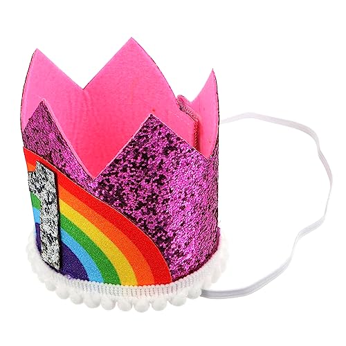 JOINPAYA Baby Geburtstag Krone Hut Stirnband Handgemachte Licht-beständig Für Partys JOINPAYA Baby Geburtstag Krone Hut Stirnband Handgemachte Licht-beständig Für Partys von JOINPAYA
