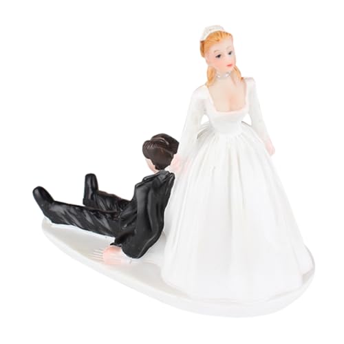 JOINPAYA Einzigartiges Hochzeitstorten-dekorationsset Harzstatue Für Foyers Und Wohnzimmer von JOINPAYA