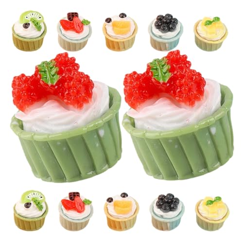 JOINPAYA Kuchen-Requisiten 12 Stück Künstliches Dessert-zubehör Kuchen-Shop-Requisiten Realistisches Kuchen- für Die Küche Zu Hause JOINPAYA Kuchen-Requisiten 12 Stück Künstliches Dessert-zubehör Kuchen-Shop-Requisiten Realistisches Kuchen- für Die Küche Zu Hause von JOINPAYA