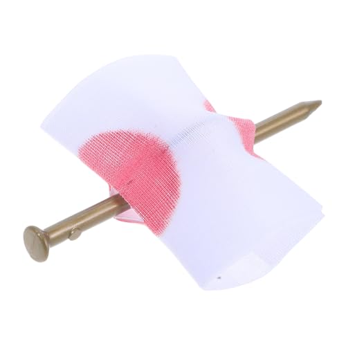 JOINPAYA Künstlicher Nagel Durch Finger Streichspielzeug Realistische Prank Requisite für Halloween und Zaubertricks Anpassbar und Hautfreundlich für Scherze und Unterhaltung von JOINPAYA