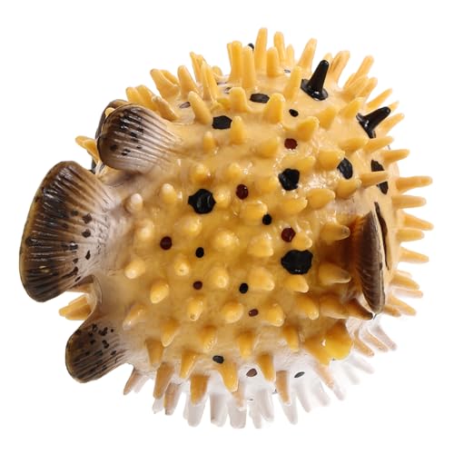 JOINPAYA Kugelfisch-Modell Dekorationen Sensorisch Mini-kugelfisch Kugelfisch-Figur Kaupuppe Für Haustiere Puffer-badekugel PVC Yellow JOINPAYA Kugelfisch-Modell Dekorationen Sensorisch Mini-kugelfisch Kugelfisch-Figur Kaupuppe Für Haustiere Puffer-badekugel PVC Yellow von JOINPAYA