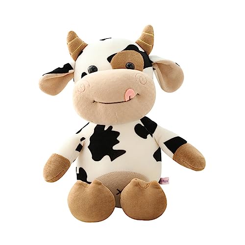 JOINPAYA Kuhpuppe Animal Toys Tier Kuh plüschtier Kuh Plüschkissen Kuh Stofftier Tierkuh Stoffpuppe Stofftier Plüschkuh Tierkuh-Puppenspielzeug Cartoon-Kuh-Puppe PP Baumwolle JOINPAYA Kuhpuppe Animal Toys Tier Kuh plüschtier Kuh Plüschkissen Kuh Stofftier Tierkuh Stoffpuppe Stofftier Plüschkuh Tierkuh-Puppenspielzeug Cartoon-Kuh-Puppe PP Baumwolle von JOINPAYA