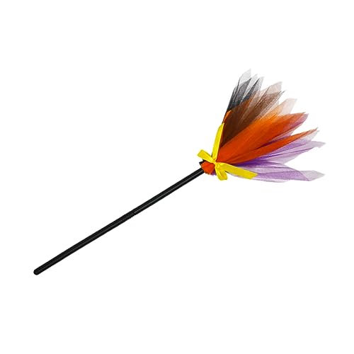 JOINPAYA Kunststoff Halloween Besen Dekoration Besen Party Dekoration Mesh Halloween Besenstiel Besen Net JOINPAYA Kunststoff Halloween Besen Dekoration Besen Party Dekoration Mesh Halloween Besenstiel Besen Net von JOINPAYA