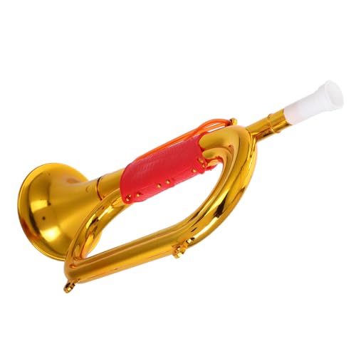 JOINPAYA Kunststoff für Goldene Trompete als Requisite Musikspielzeug für Kleinkinder Leicht zu Bedienen für Partys und Auftritte von JOINPAYA