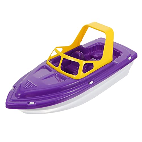 JOINPAYA Kunststoffboot-Badespielzeug Cartoon-Yacht-Spielzeug Schwimmendes Bad Feuerlöschboot Schnellboot Badespielzeug -Wasser-See-Spielzeug Für Bad Pool Strand Lernspielzeug von JOINPAYA