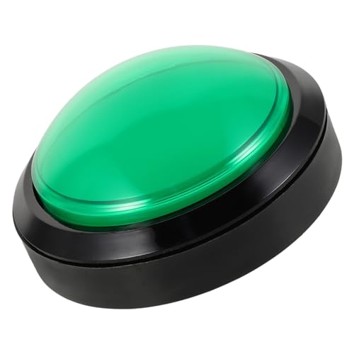 JOINPAYA Kuppelförmiger Drucktastenschalter, Jumbo-led-beleuchtet, Für Spielautomaten, 100 Mm, Konvexer Knopf Mit Mikroschalter Für Münzspiele, 100 Mm von JOINPAYA