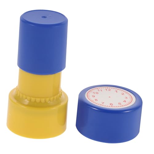 JOINPAYA Lehruhr Stempel für Selbstfärbender Lernstempel zur Uhrenerkennung für Klassenzimmer und Partygeschenke Fördert Interaktives Lernen und Zeitzählen JOINPAYA Lehruhr Stempel für Selbstfärbender Lernstempel zur Uhrenerkennung für Klassenzimmer und Partygeschenke Fördert Interaktives Lernen und Zeitzählen von JOINPAYA