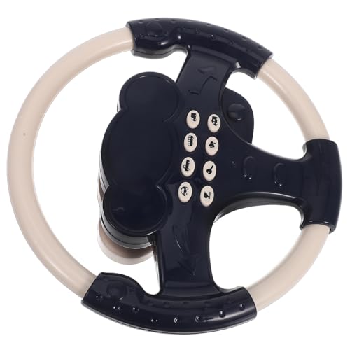 JOINPAYA Lenkradspielzeug: Fahrsimulatorspielzeug für Kinder mit Soundeffekten – Kleinkinder Spielen so, als ob Lenkrad mit Saugnapf von JOINPAYA