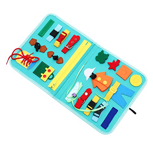 JOINPAYA Lernspielzeug Busy Board aus Weichem Filz mit Uhrmuster Sicheres Montessori Spiel für Kleinkinder Ab Jahren Fördert und Motorische Fähigkeiten Kompakt und Augenschonend JOINPAYA Lernspielzeug Busy Board aus Weichem Filz mit Uhrmuster Sicheres Montessori Spiel für Kleinkinder Ab Jahren Fördert und Motorische Fähigkeiten Kompakt und Augenschonend von JOINPAYA