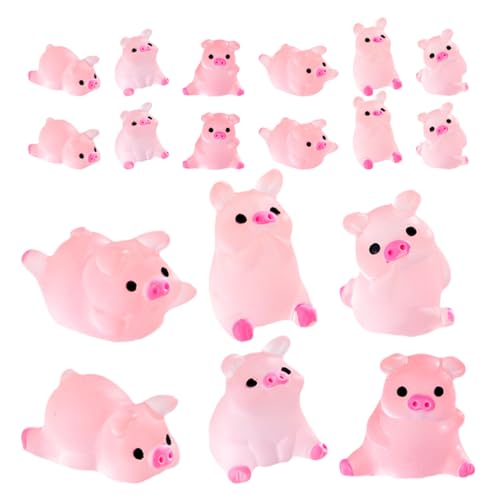 JOINPAYA Leuchtendes Mini Schwein Aus Kunstharz Miniatur Schwein Leuchtet Im Dunkeln Winziges Ornament Für Garten Landschaft Aquarium Puppenhaus Geburtstag Party Zimmer Basteln JOINPAYA Leuchtendes Mini Schwein Aus Kunstharz Miniatur Schwein Leuchtet Im Dunkeln Winziges Ornament Für Garten Landschaft Aquarium Puppenhaus Geburtstag Party Zimmer Basteln von JOINPAYA