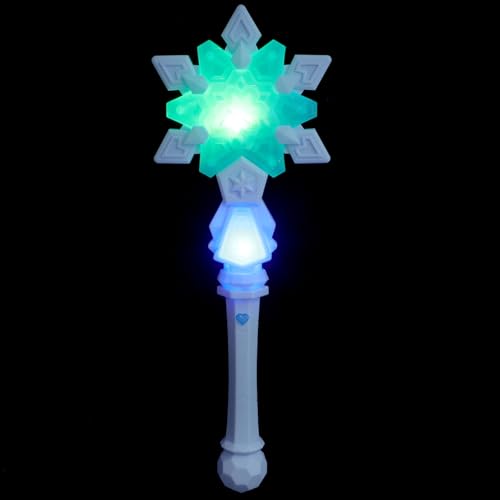 JOINPAYA Rollenspielspielzeug Mit Feen-Schneeflocken-Design Für Jungen Und Mädchen Halloween-partyzubehör Batteriebetriebener Weihnachts- -stab Für Mädchen von JOINPAYA